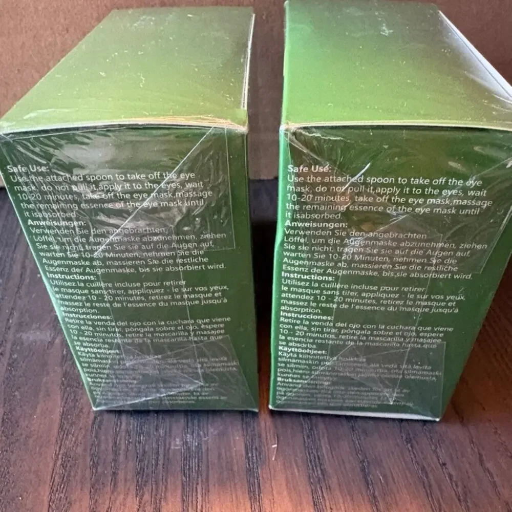 2-Pack Rozino Avocado Eye Mask Hyaluronic Acid Aloe Vera Moisturize 80g